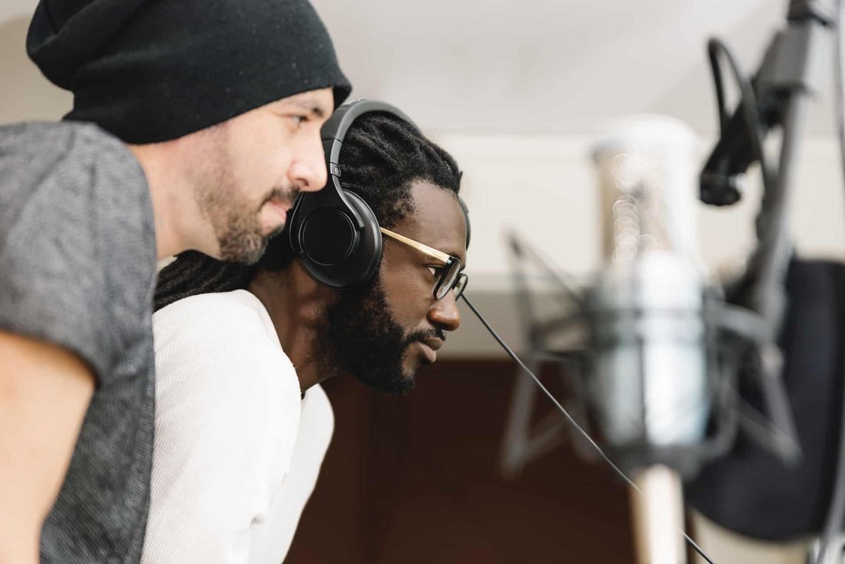 Producer with Artist